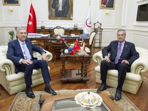 Bakan Demircan, AND Parlamentosu Başkanı Moncada ile görüştü