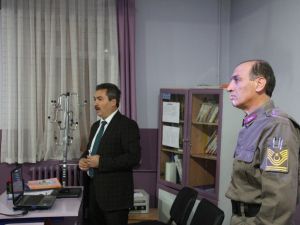 Jandarmadan okul servis şoförlerine seminer