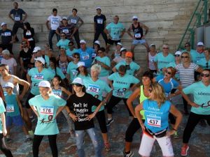 İngilizler kanser hastaları için koştu