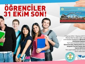 Büyükşehirden öğrencilere Manisa Kart hatırlatması