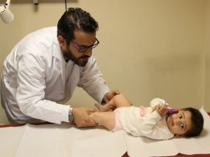 2 günlükken teşhis konuldu, 3 aylıkken ameliyat oldu