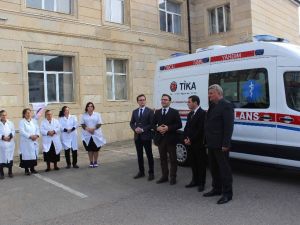 Azerbaycan’da acil tıbbi yardım altyapısına TİKA desteği