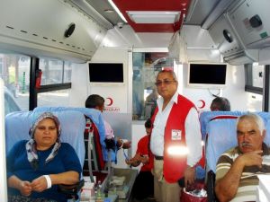 Kızılay, Sarıgöl’de 2 günde 110 ünite kan topladı