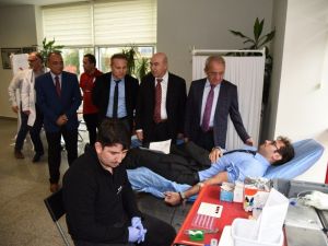 Başkan Ergün’den kan bağışına destek çağrısı