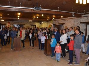 Kuşadası’nda Pyrogravur resim sergisi açıldı