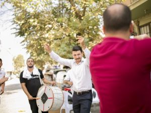 Bursa’da renkli düğün