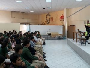 Milas’ta öğrencilere trafik eğitimi