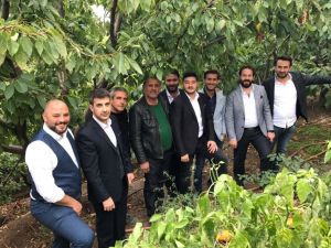 MAGİAD Salihli’de kiraz üreticileriyle buluştu