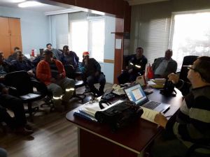 İş güvenliği ve işçi sağlığı eğitimi