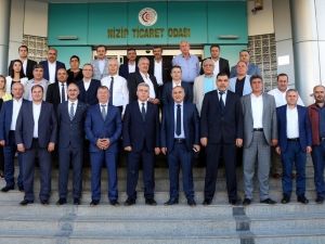 Nizip Ticaret Odası ve Menemen Ticaret Odasından ortak toplantı