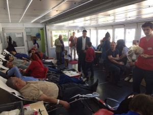 Şaphane’de kan bağışına rekor katılım