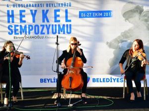 Ustalar mermer sütunlara hayat verdi