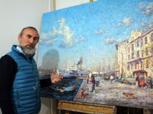 Cumhurbaşkanlığı Kültür ve Sanat Büyük Ödülünü alan ressam İHA’ya konuştu