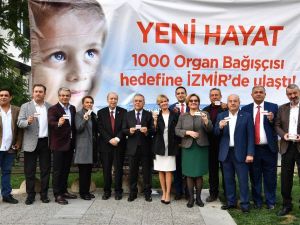 Organ bağışında İzmir farkı: Bin bağışçı hedefi 5 günde tamam
