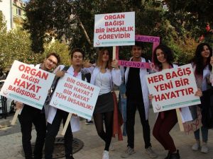 Organ bağışına gençlerden büyük ilgi