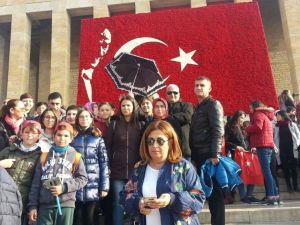 Şehit Ömer Halisdemir Ortaokulu öğrencileri Ata’nın izinde