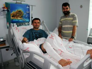 Oruç Binbaşı taburcu ediliyor