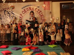 Kuşadası’nda ’Dünya Çocuk Haftası Kitapları’ etkinliği