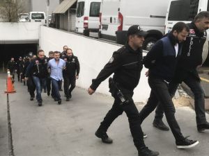 ’Şirinler’ çetesi üyeleri adliyeye sevk edildi