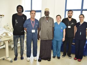 Somalili hasta Manisa’da şifa buldu