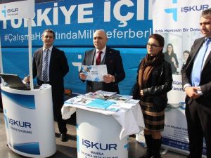 ‘Çalışma hayatında milli seferberlik’ tırı 45’inci durağı Manisa’da