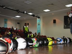Aliağa’da motosiklet tutkunlarına eğitim