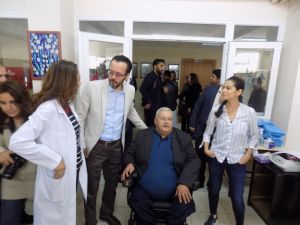 Aydın’da profesörler hastaların ayağına geldi
