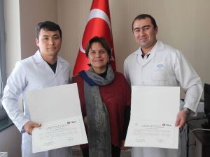 Özbekistan Kemik İliği Nakli Merkezi uzmanlarına eğitim