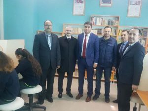 Yunus Emre Anadolu Lisesi, kütüphanesine kavuştu