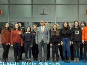 "Teşekkür ederim öğretmenim"
