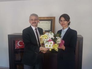 Kaymakam Güven öğretmenleri kabul etti