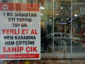 Kasaplardan ’yerli et al’ kampanyası