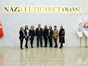 TOBB Aydın Kadın Girişimciler Kurulu, Nazilli Ticaret Odası’nda toplandı