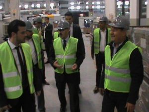Valisi Köşger, ASTİM  organize sanayi yönetimiyle bir araya geldi