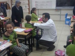 Şaphane’de öğrencilere aşı