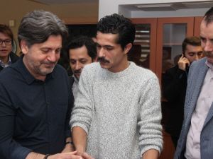 Ayla film ekibi İletişim Bilimleri Fakültesini ziyaret etti