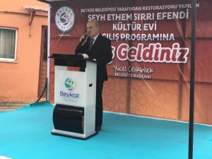 Beykoz, yeni kültür evine kavuştu