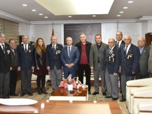 Gazilerden Başkan Kayda’ya Kıbrıs gezisi teşekkürü