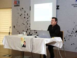 Prof. Dr. Türkmen, Müzik Akademisi’ne konuk oldu
