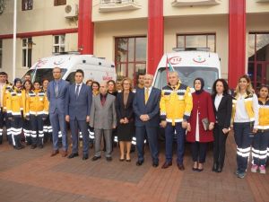 Aydın’a 1 milyon lira değerinde 5 yeni ambulans