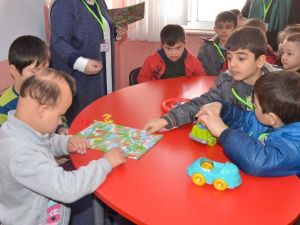 Yunusemreli minikler özel öğrencilerle buluştu