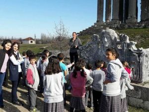 Öğrencilere ’Aizanoi Antik Kenti’ gezisi