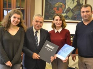 Küçükmenderes Gazetesi’nden Kocaoğlu’na ziyaret