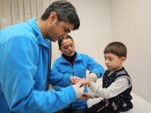 Yenimahalle’den miniklere sağlık kontrolü