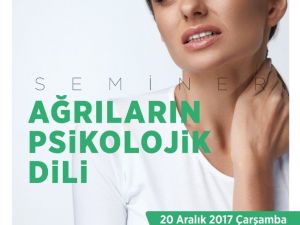 Ağrılarını yönetmek isteyenlere önemli seminer