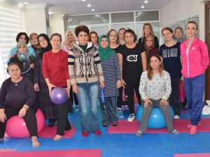 Spor yaparak 750 kilo verdiler