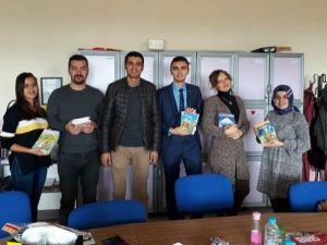 Halk Eğitim Merkezi Müdürlüğü’nden kitap yardımı