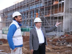 Merkezefendi’nin altın madalyalı 30 milyon TL’lik Kültür merkezi gün sayıyor