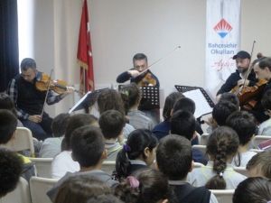 Aydın Bahçeşehir Koleji, Borusan Quartet’i ağırladı
