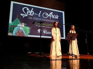 Öğrenciler Mevlana’yı andı